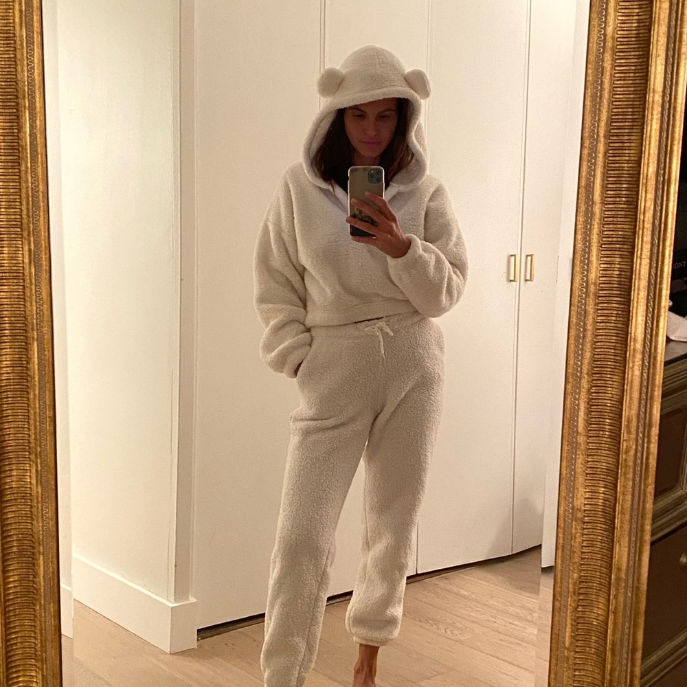 Cozy Sherpa Joggers and Hoodie